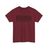 Elegua University Unisex Heavy Cotton Tee - Casual College Style T-Shirt