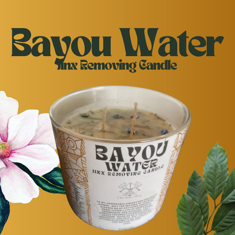 Bayou Water Dressed Candle