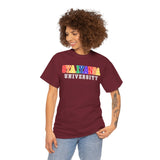 Oya Iyansa University Unisex Heavy Cotton Tee - Vibrant Campus Style Shirt