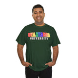 Oya Iyansa University Unisex Heavy Cotton Tee - Vibrant Campus Style Shirt