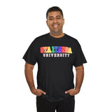 Oya Iyansa University Unisex Heavy Cotton Tee - Vibrant Campus Style Shirt