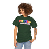 Oya Iyansa University Unisex Heavy Cotton Tee - Vibrant Campus Style Shirt