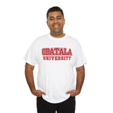 Obatala University Unisex Heavy Cotton Tee - Casual College Style Graphic Shirt