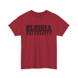 Elegua University Unisex Heavy Cotton Tee - Casual College Style T-Shirt