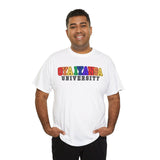 Oya Iyansa University Unisex Heavy Cotton Tee - Vibrant Campus Style Shirt