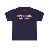 Oya Iyansa University Unisex Heavy Cotton Tee - Vibrant Campus Style Shirt