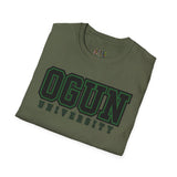 OGUN University Unisex Softstyle T-Shirt - Casual College Apparel
