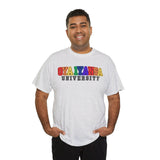 Oya Iyansa University Unisex Heavy Cotton Tee - Vibrant Campus Style Shirt