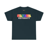Oya Iyansa University Unisex Heavy Cotton Tee - Vibrant Campus Style Shirt