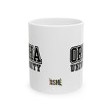 Orisha University Ceramic Mug - Perfect for Students & Alumni
