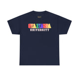 Oya Iyansa University Unisex Heavy Cotton Tee - Vibrant Campus Style Shirt