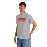 Shango University Unisex Heavy Cotton Tee - Vintage College Style T-Shirt