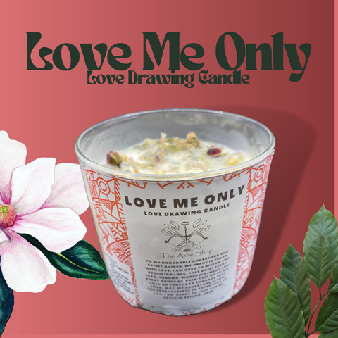 Love Me Only  Dressed Candle