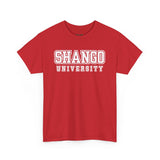 Shango University Unisex Heavy Cotton Tee - Vintage College Style T-Shirt