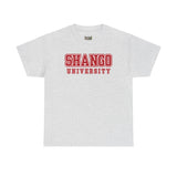 Shango University Unisex Heavy Cotton Tee - Vintage College Style T-Shirt