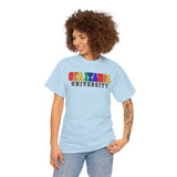 Oya Iyansa University Unisex Heavy Cotton Tee - Vibrant Campus Style Shirt