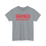 Shango University Unisex Heavy Cotton Tee - Vintage College Style T-Shirt