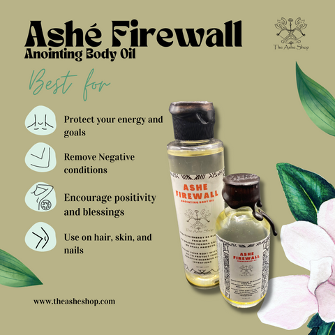 Ashe Firewall Spiritual Oil