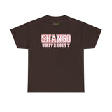 Shango University Unisex Heavy Cotton Tee - Vintage College Style T-Shirt